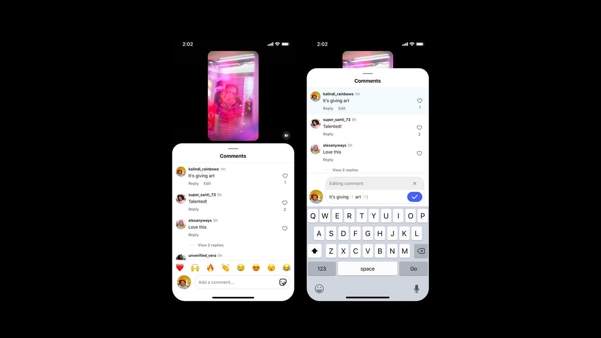 Instagram Now Lets You Edit Comments — Here's How It Works
